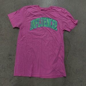 Influencer shirt